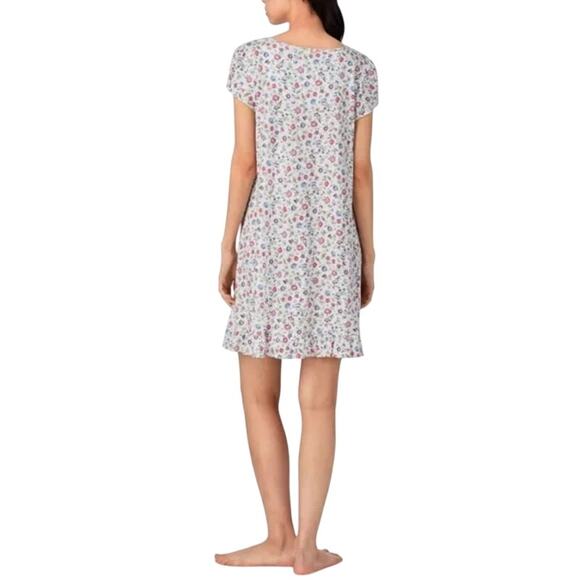 Ralph Lauren Flutter Sleeve Keyhole Neck Boho Nightgown Size 3X - Picture 3 of 4